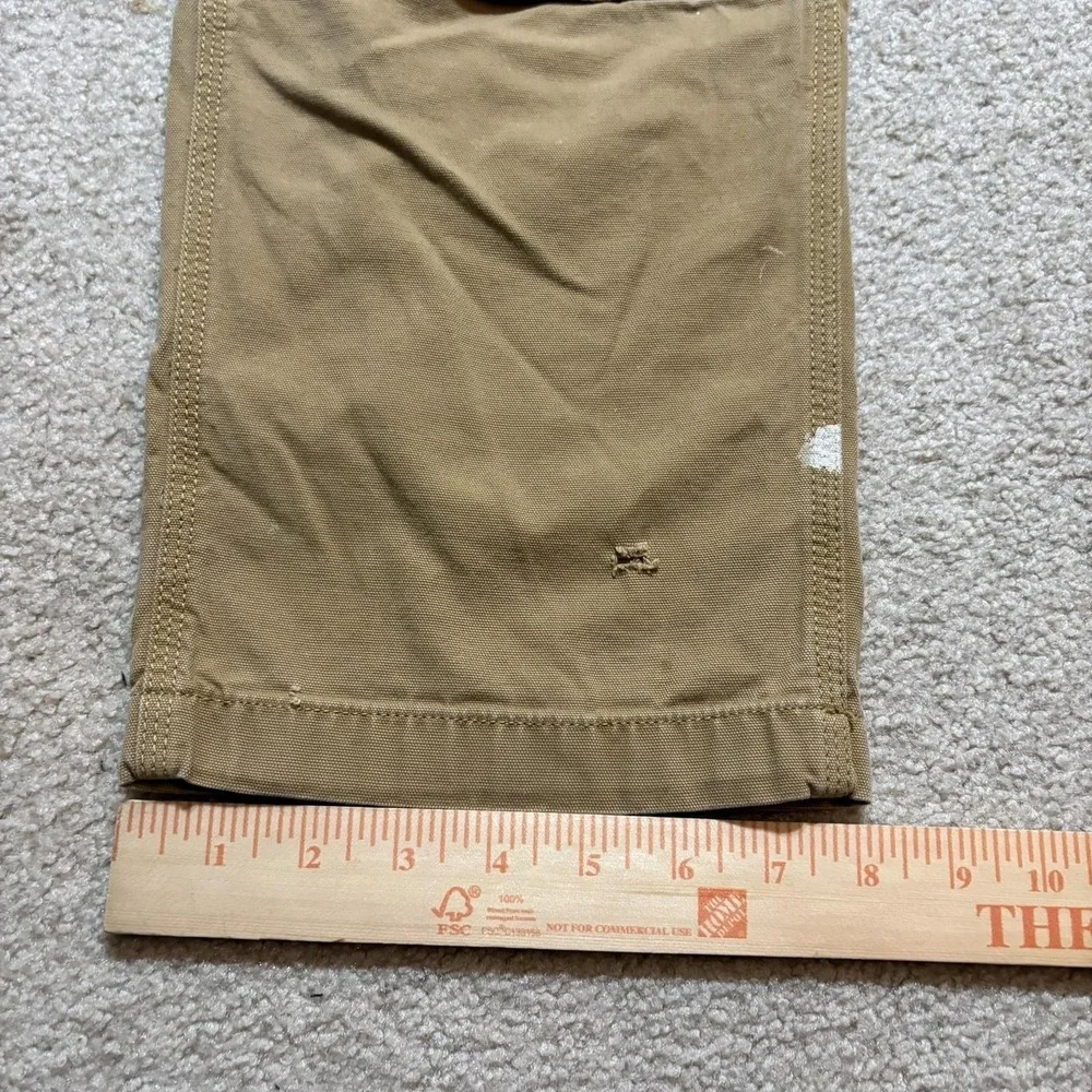 Carhartt Pants Mens 34x32 Tan Rugged Flex Relaxed Fit Work Carpenter Utility - Picture 8 of 16